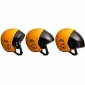 casco gath visor retractable amarillo